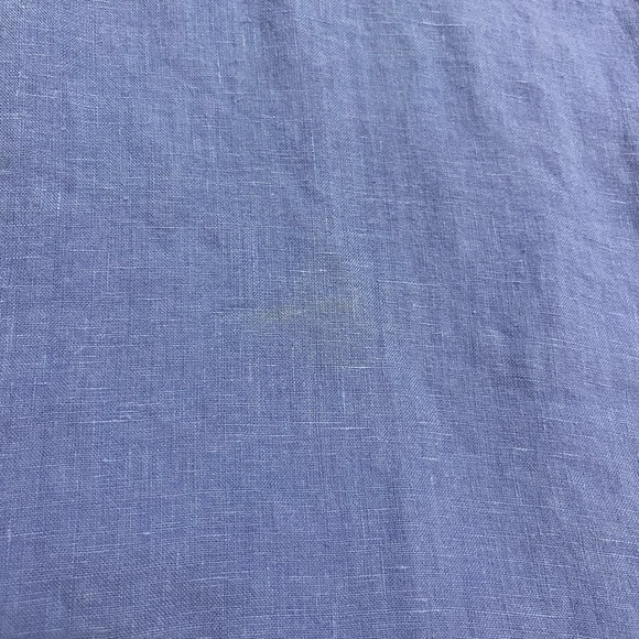 Women’s Flax Brand Linen Casual Top Periwinkle Size Large - Picture 4 of 7